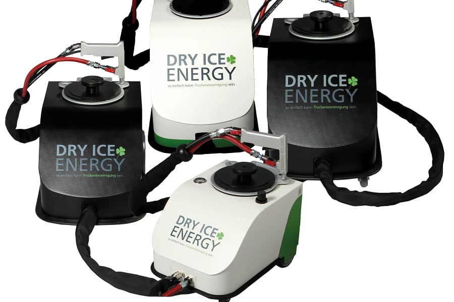 dry ice cleaning in power generation