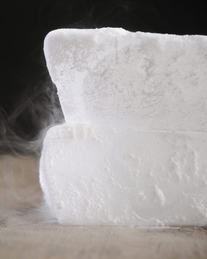 disposing of dry ice safely