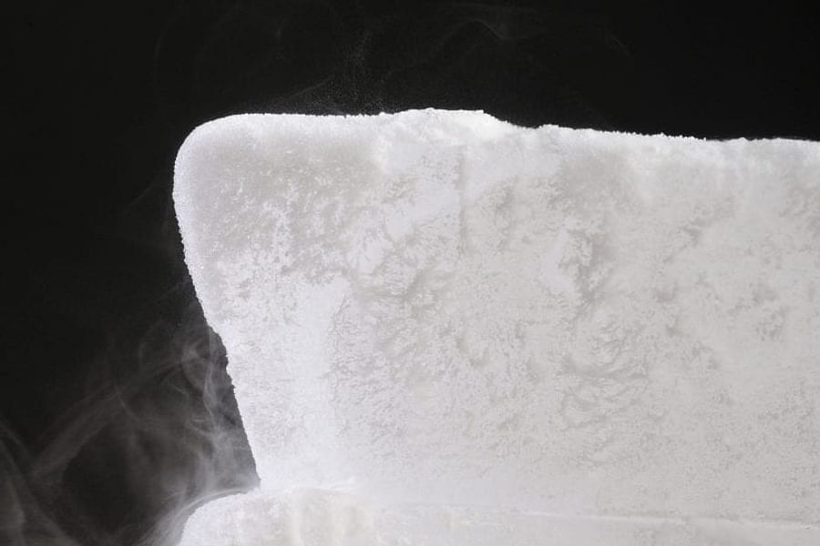 disposing of dry ice safely