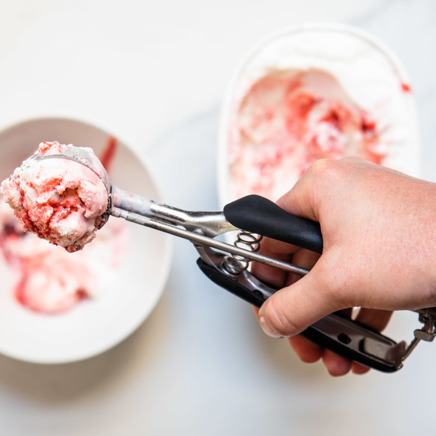 dry ice tongs or scoops