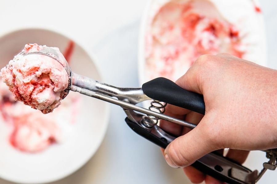 dry ice tongs or scoops