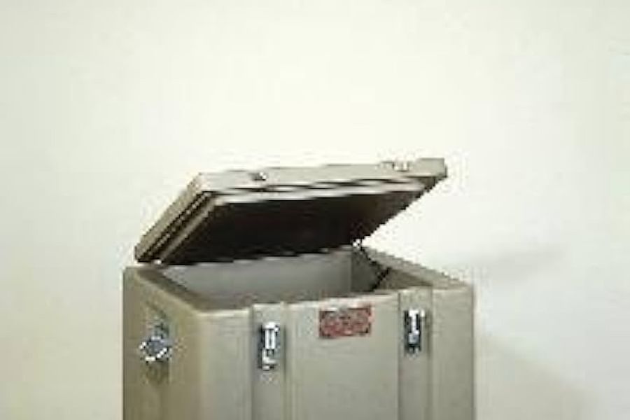 insulated container for dry ice