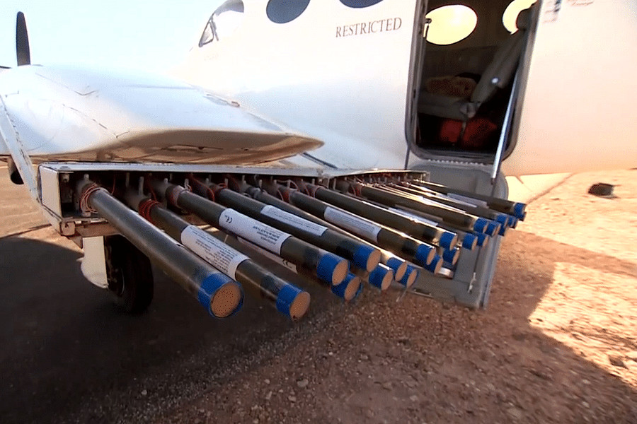 cloud seeding with dry ice