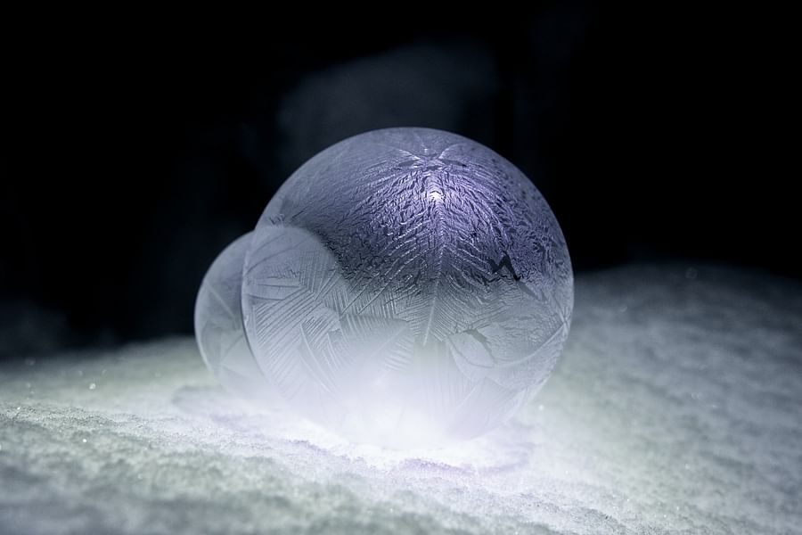 dry ice comet experiment