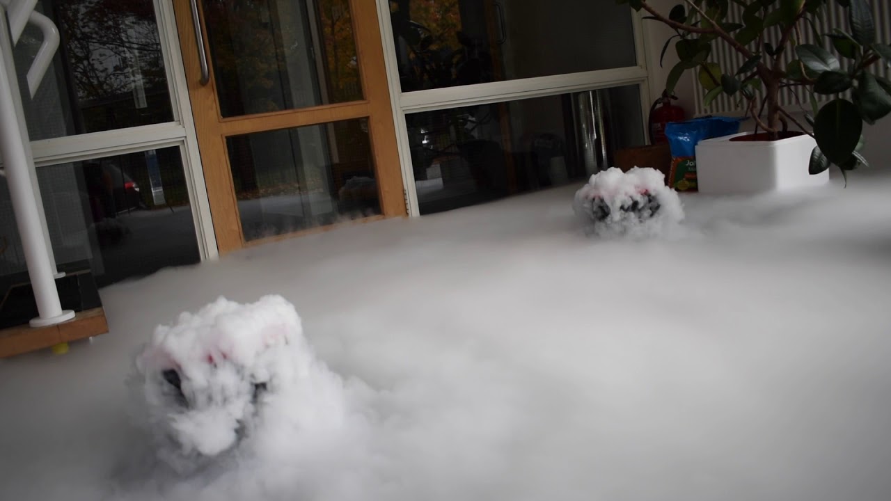 dry ice fog effects
