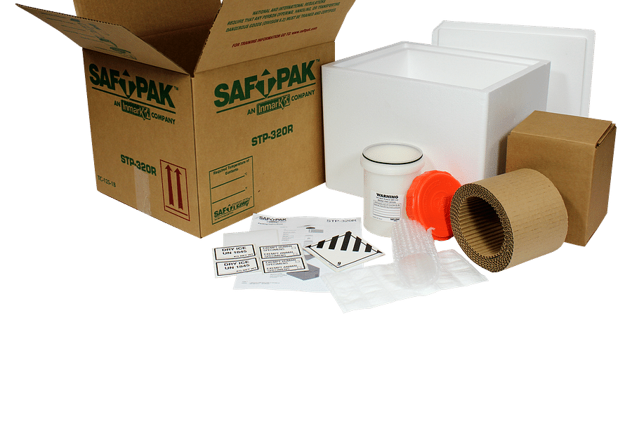 Reusable Dry Ice Pack for medical transport