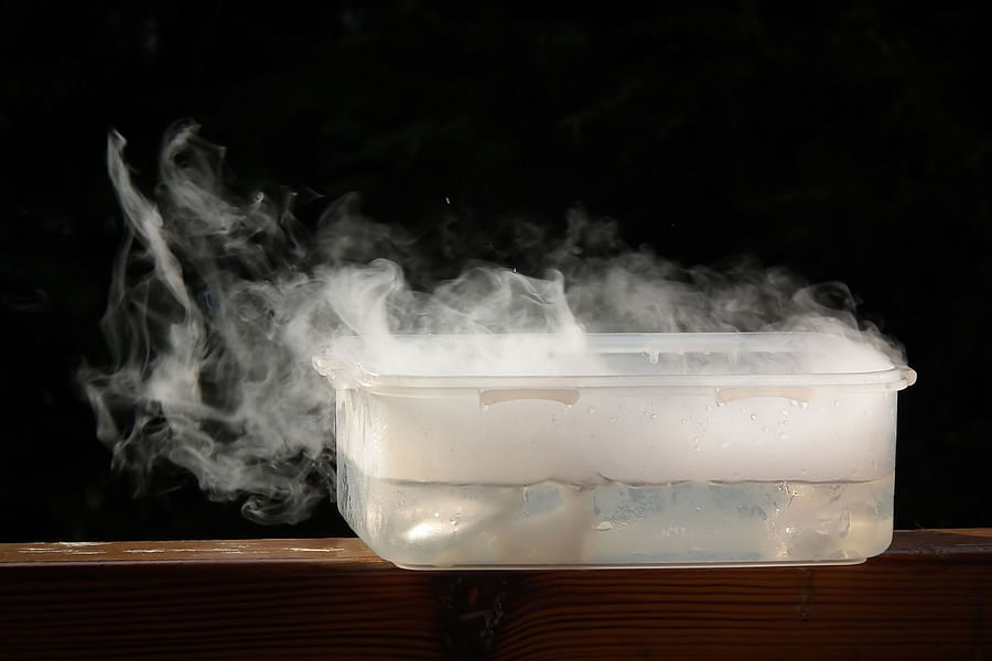 Ghostly apparitions dry ice stage effects