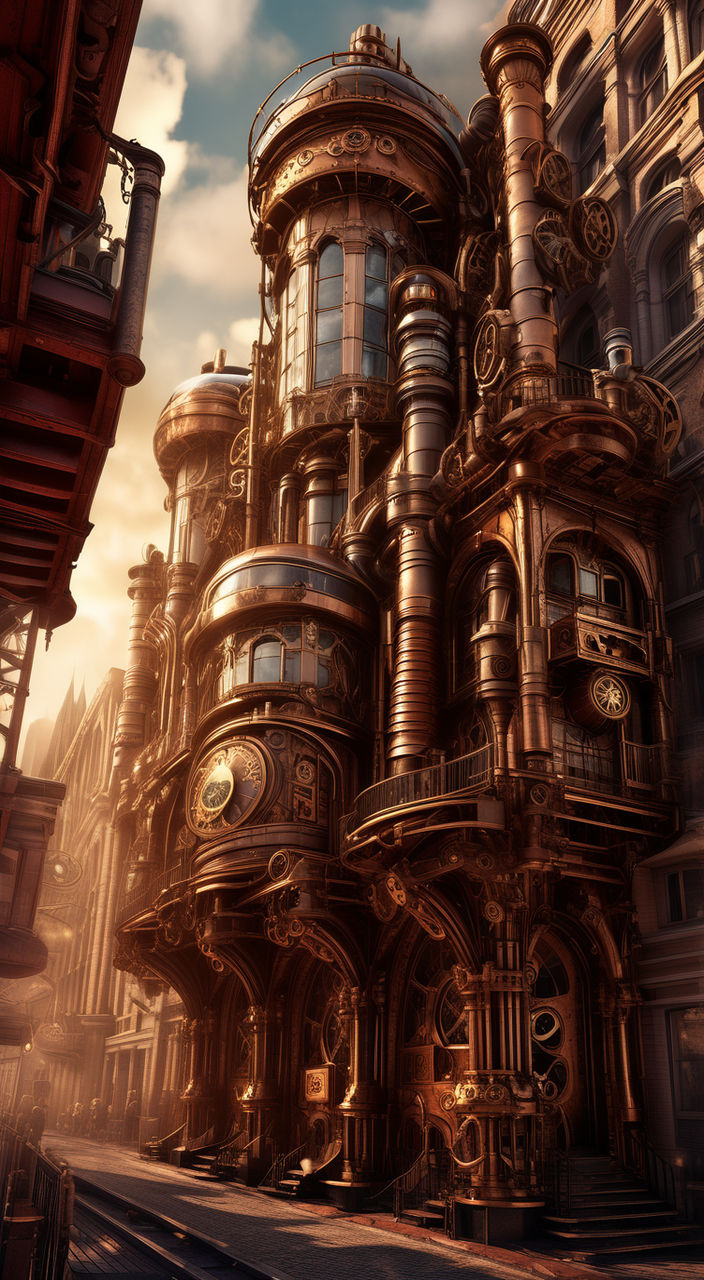 Steam punk theater dry ice effects