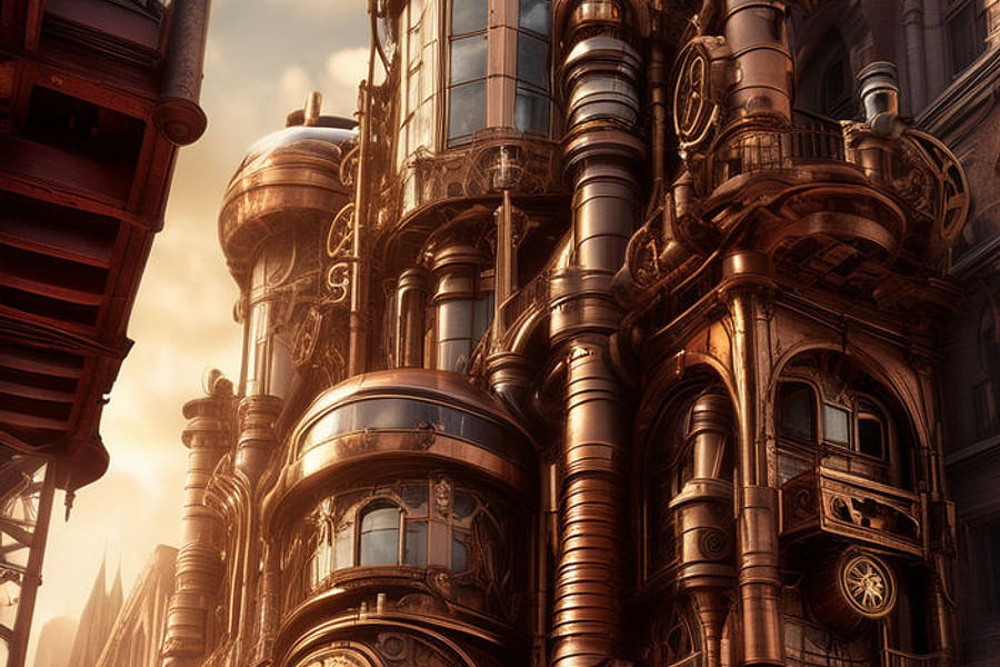 Steam punk theater dry ice effects