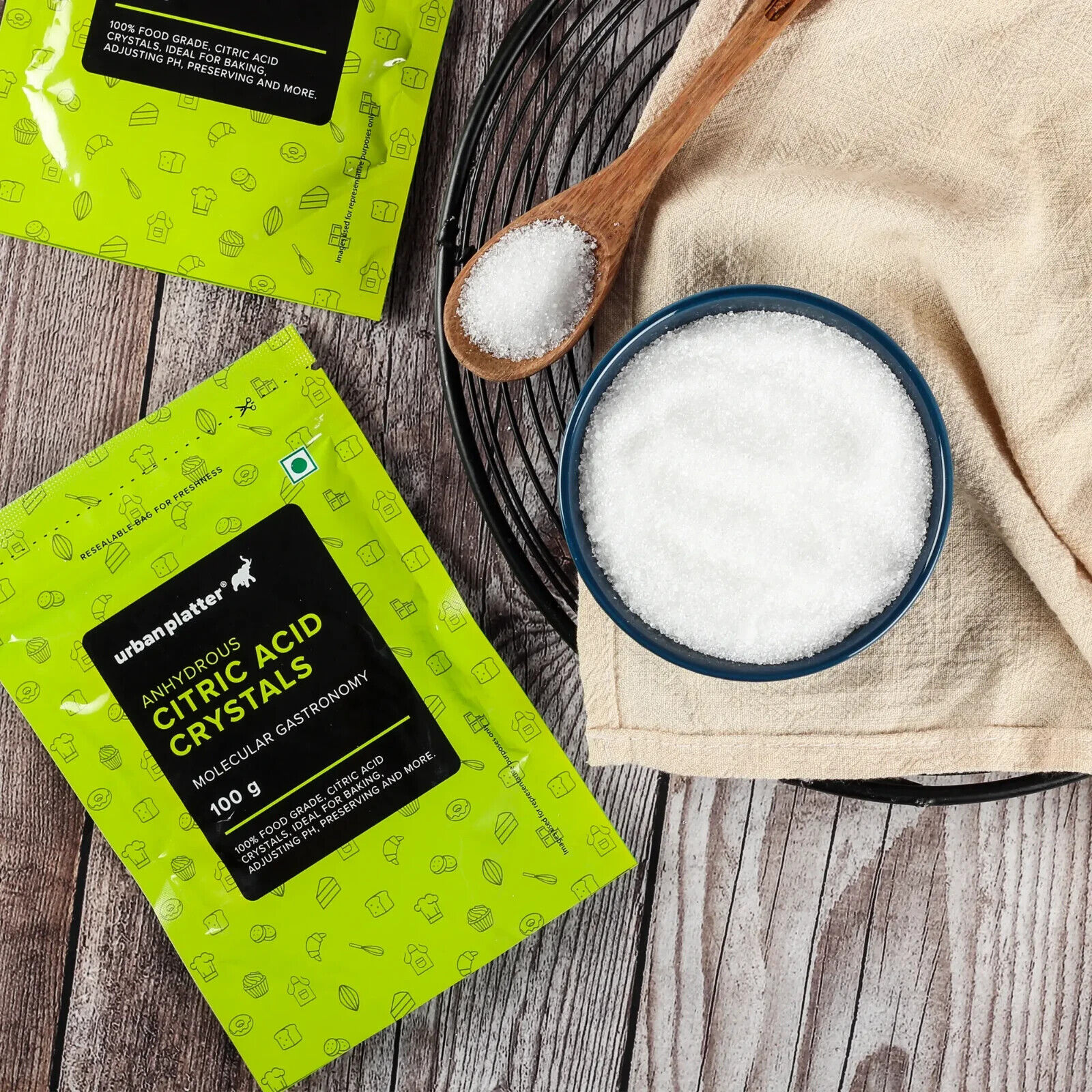 crystalline herb dust molecular gastronomy