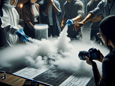 Chilling with Creativity: Crafting Stunning Visual Effects with Dry Ice for Film and Theater