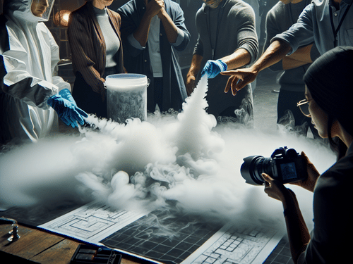 Chilling with Creativity: Crafting Stunning Visual Effects with Dry Ice for Film and Theater