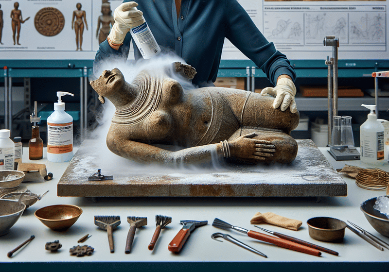 Preserving History: The Use of Dry Ice Cleaning in Restoring Ancient Relics and Artifacts