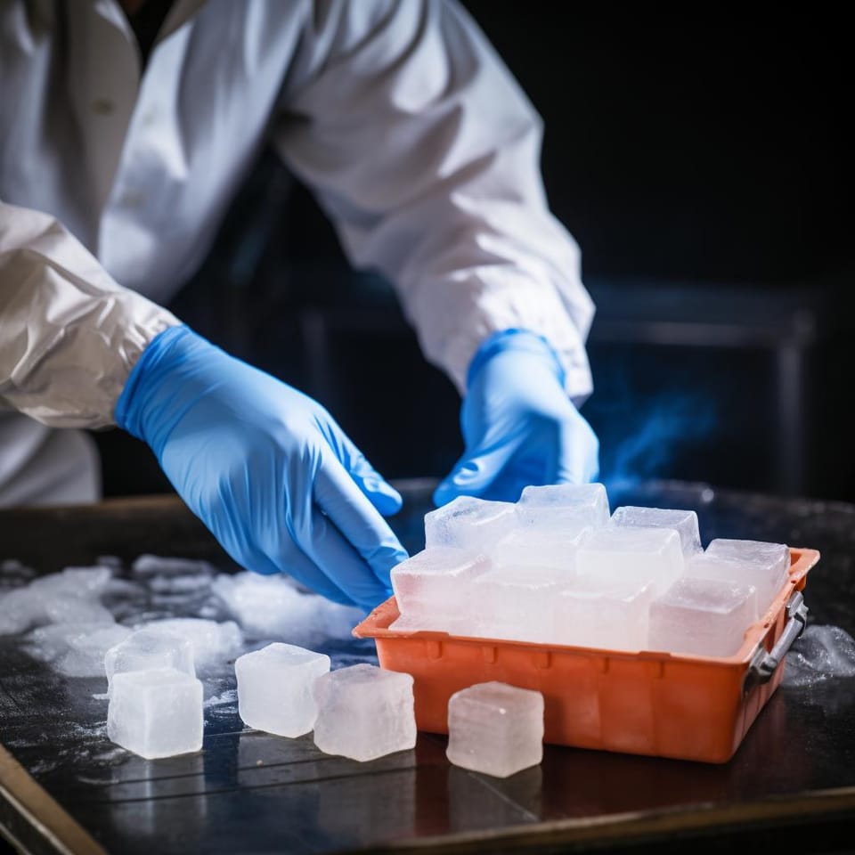 Understanding the Risks and First Aid Measures for Dry Ice Burns