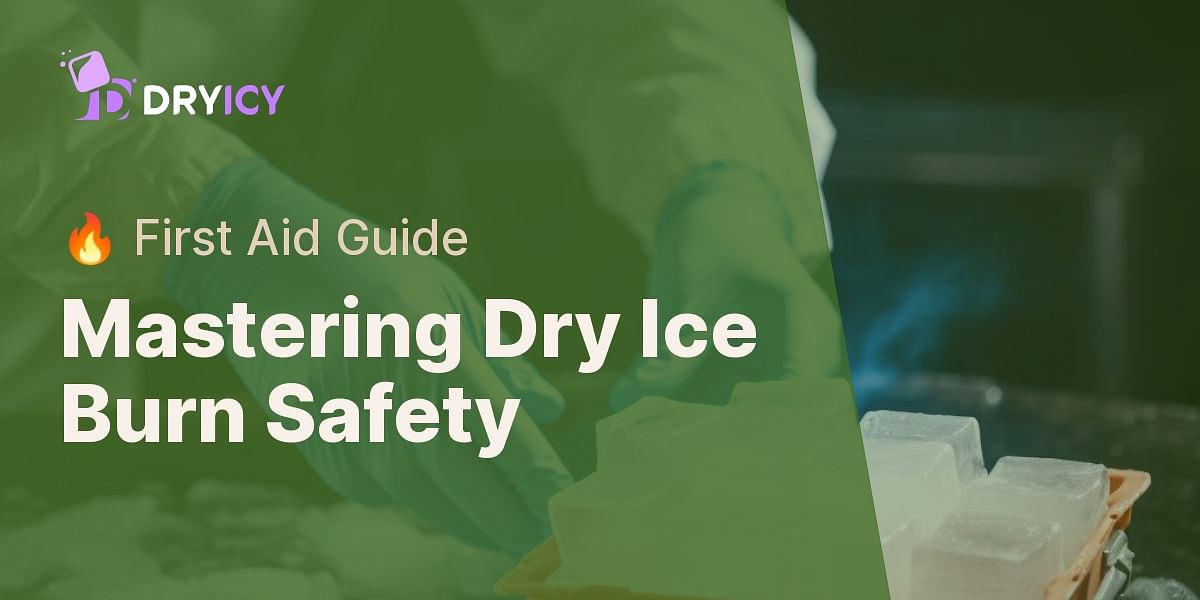Understanding the Risks and First Aid Measures for Dry Ice Burns
