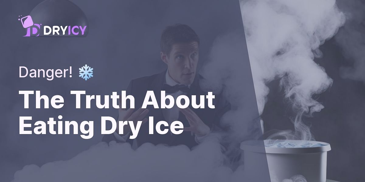 Can You Eat Dry Ice?