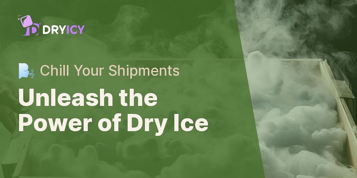 What are the advantages of using dry ice for shipping perishable items?