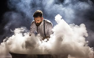 What are some unique ways to use dry ice for special effects?
